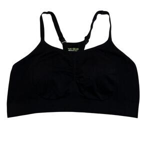 Tek Gear Racerback Stretch Pullover Sports Bra Size XL Workout Gym Athletic